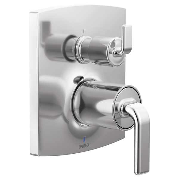 Brizo Kintsu / Allaria T75P506-PCLHP shown with HL75P67-PC handles, sold separately