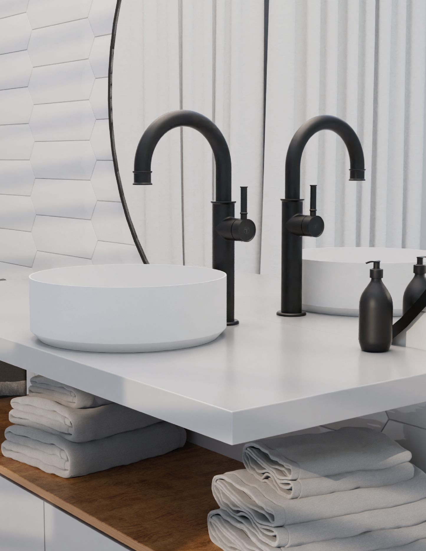 Tenzo Alyss Tall Single Hole Lavatory Faucet - ALY12