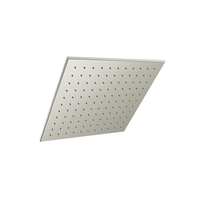 Baril Square 12" Anti-Limestone Shower Head - Polished Nickel