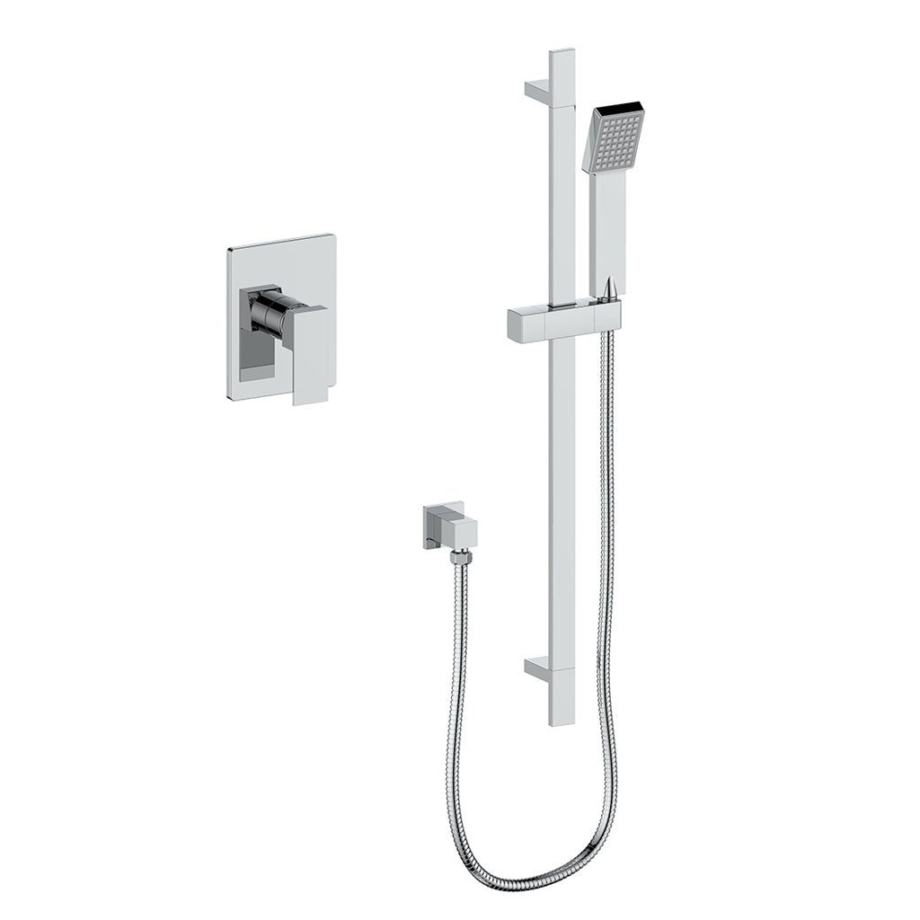 Vogt Kapfenberg Trim for 1-Way Pressure Balance Shower Kit TM.AP.110.100 in Brushed Nickel
