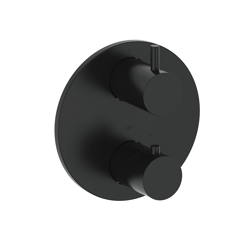 Vogt Wörgl Trim For 1/2” Thermostatic Valve With 2-Way Diverter - TM.WL.220