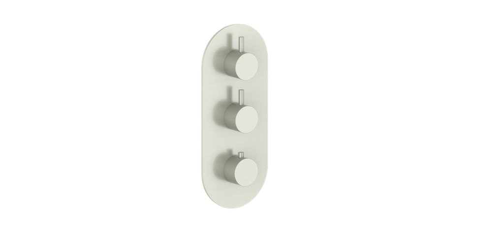 Vogt Wörgl Trim For 3/4" High-Flow Thermostatic Valve With 2 Volume Controls - TM.WL.250