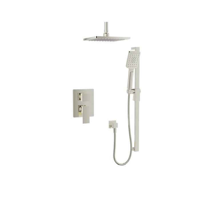 Baril Rec B05 Trim Only For Pressure-Balanced Shower Kit - Polished Nickel
