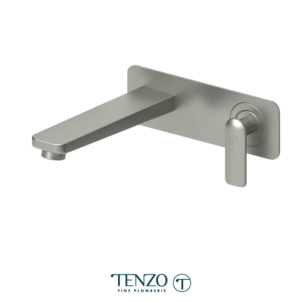 Tenzo Delano Single Plate Wall Mount Lavatory Faucet Without Drain - DE15