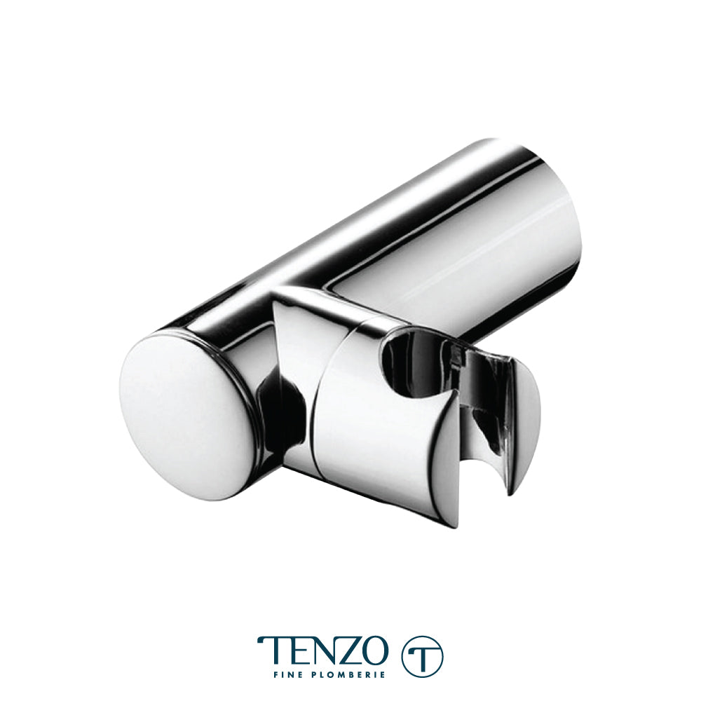 Tenzo Wall Mount Tilting Hand Shower Holder, Round - HSH-303