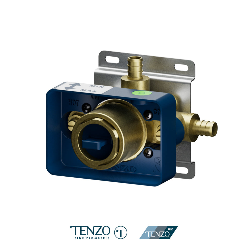 Tenzo Pro 1-Function Pressure Balance Shower Rough-In Valve - R-PB21