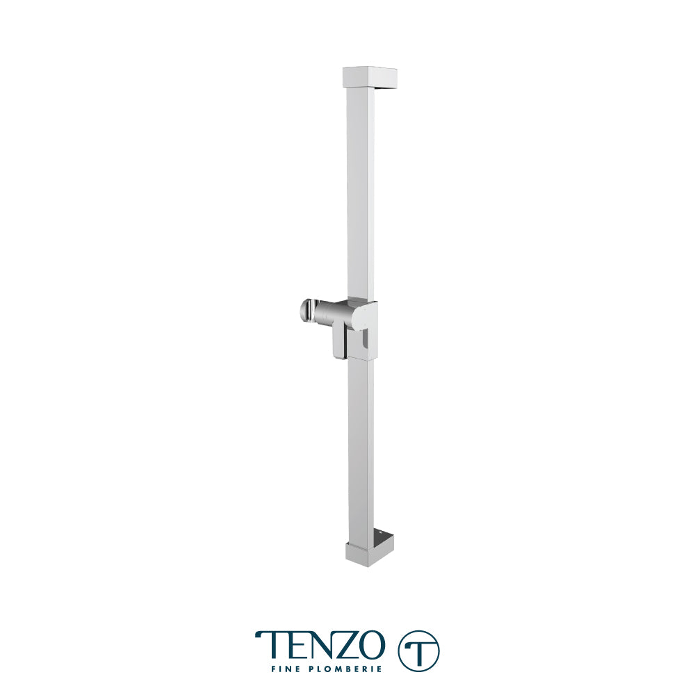 Tenzo Fine Plomberie Square Sliding Bar, Deep Brackets - RD-33
