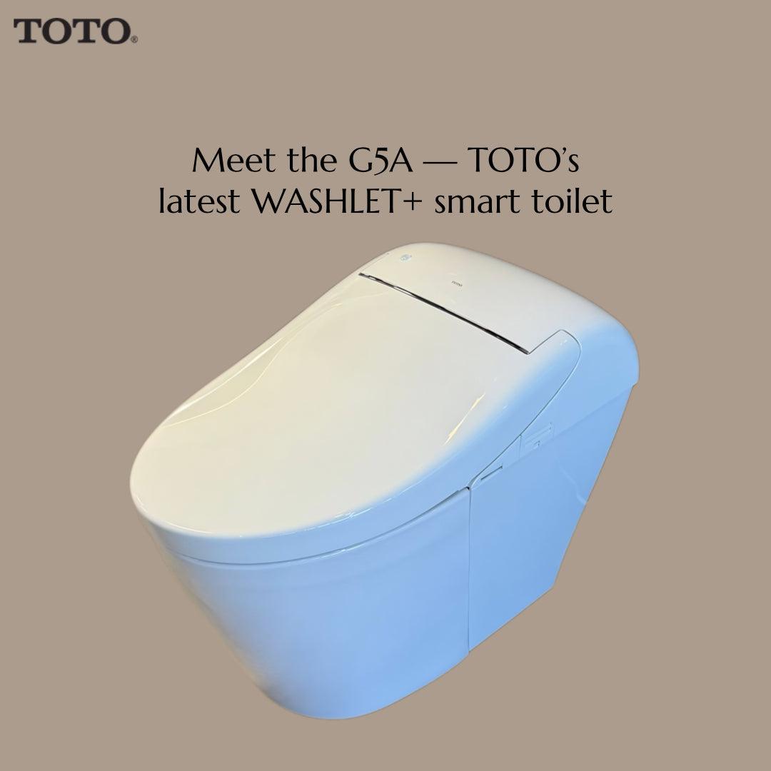TOTO WASHLET® G5A Integrated Smart Toilet - 1.2 GPF/1.0 GPF - Eunoia