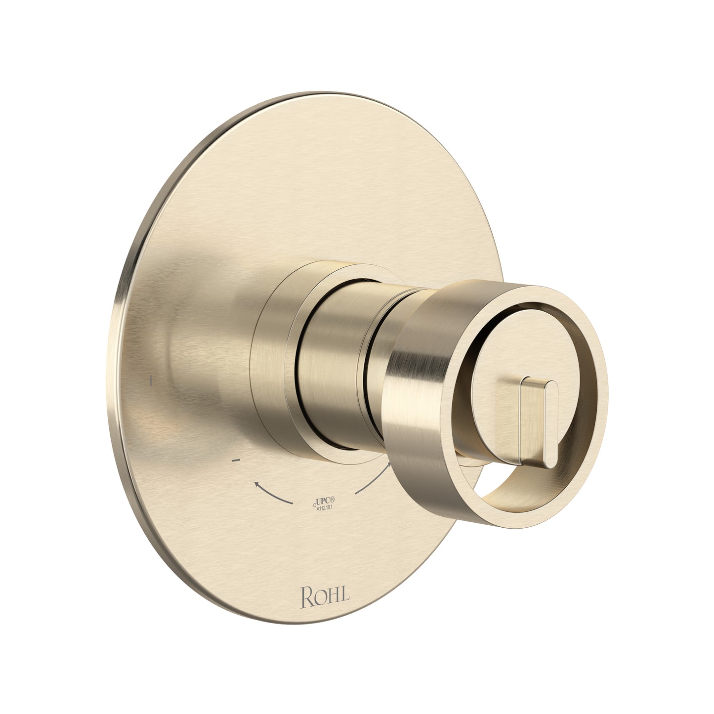 Rohl Eclissi 1/2" Thermostatic & Pressure Balance Trim With 2 Functions - TEC44W1IW
