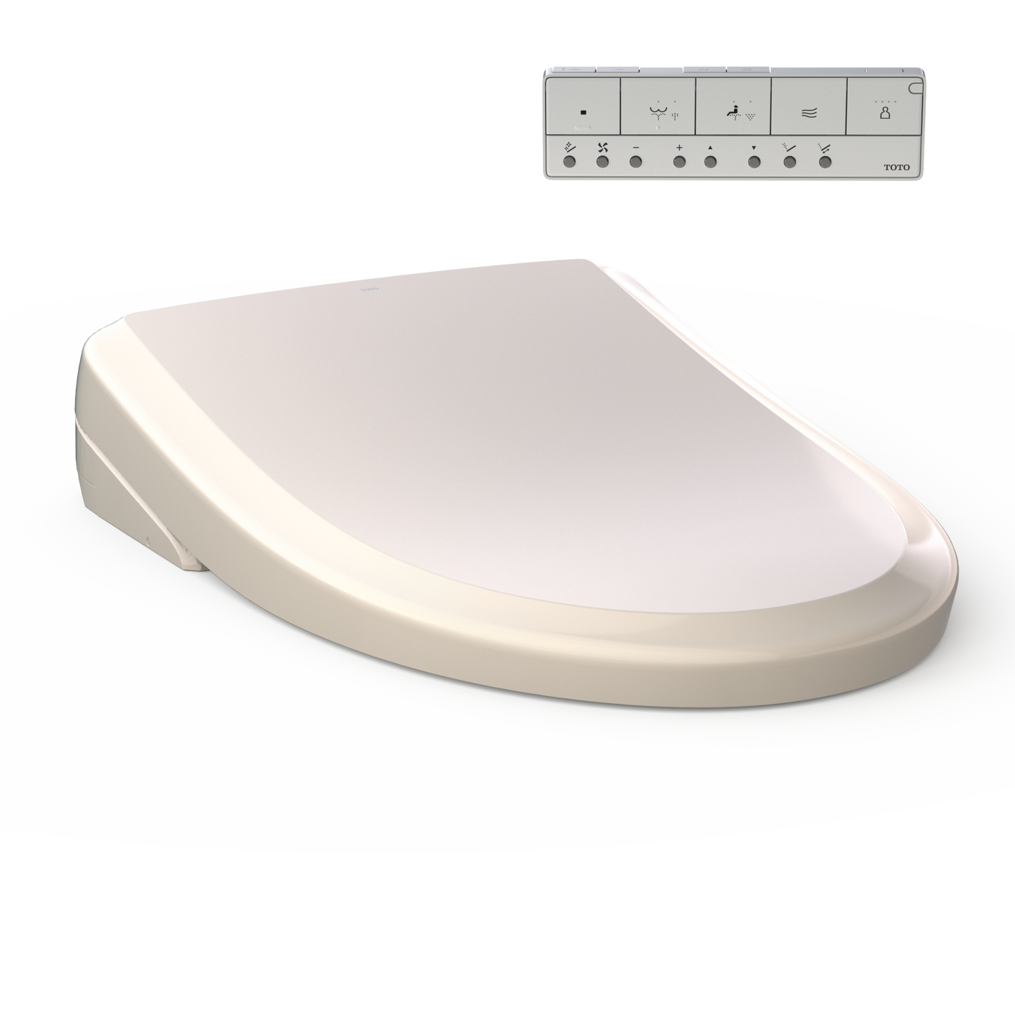TOTO Washlet S7A - Classic - Elongated With Ewater+ Automatic Open/Close Sedona Beige