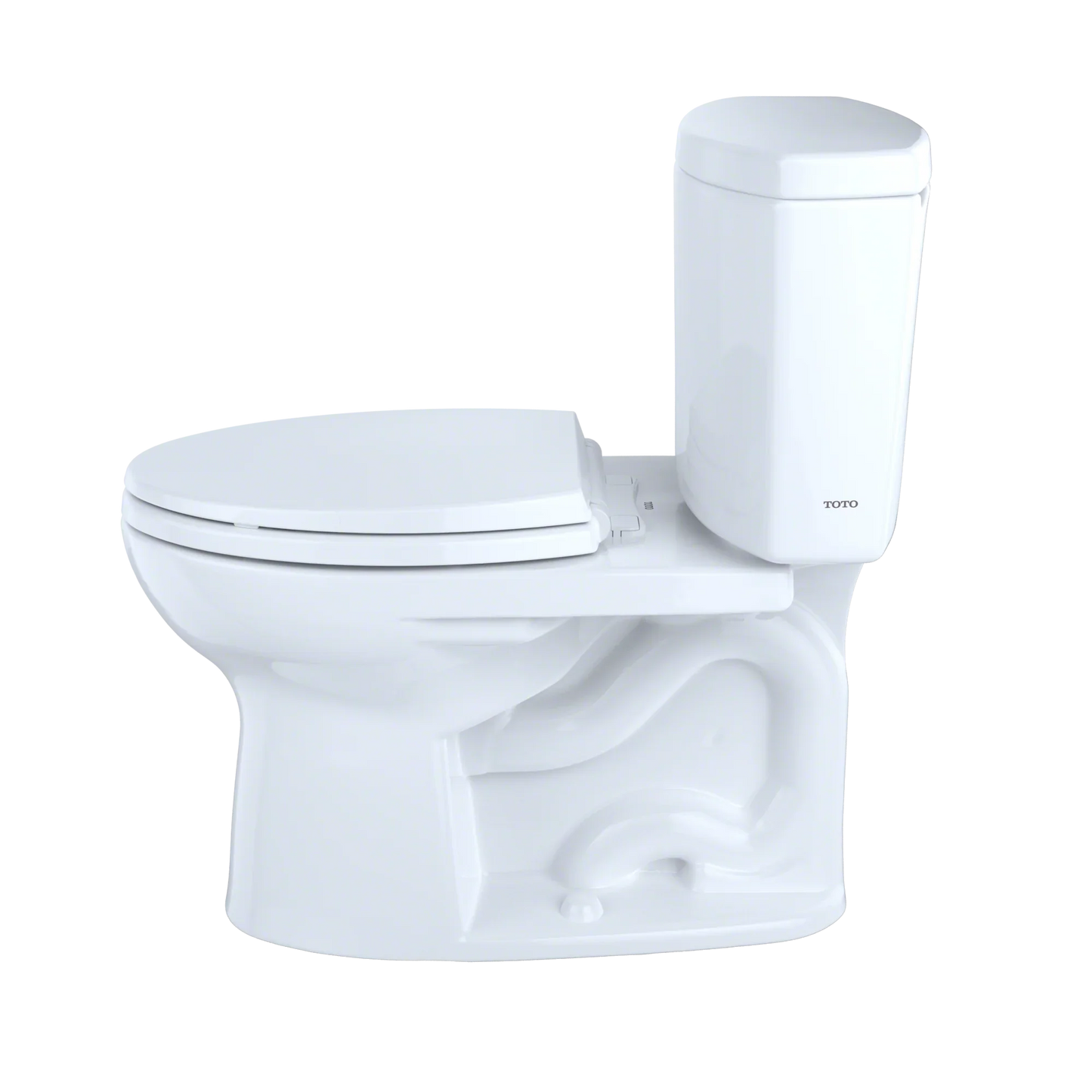 TOTO Drake II Two-piece Toilet - 1.28 GPF - Elongated - Universal Height Less Seat