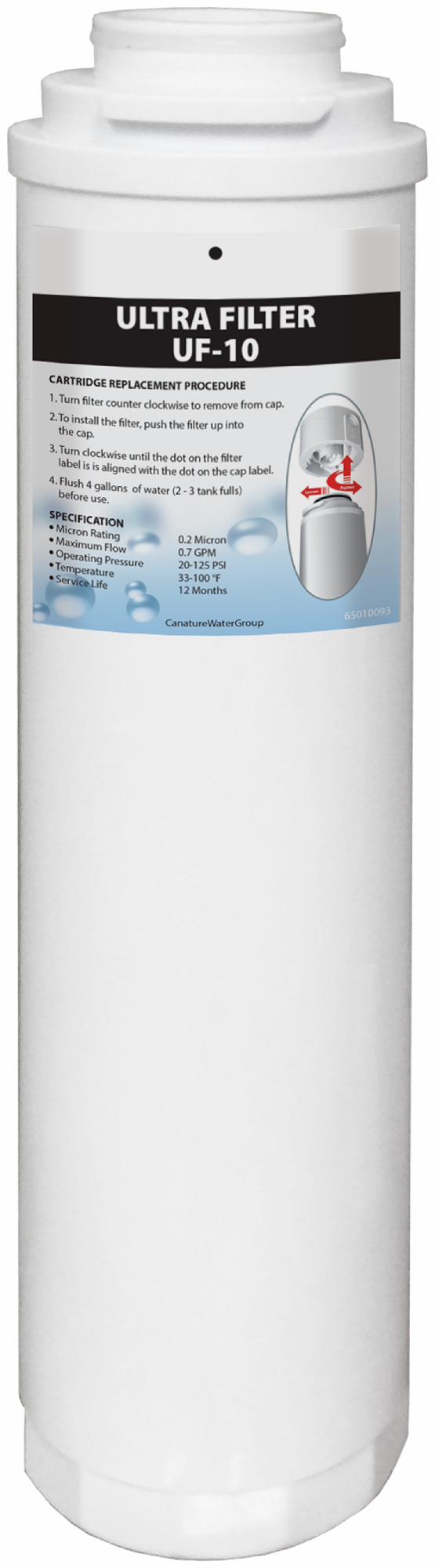 Ultra Filter Replacement (for 475QC-3 only) 65010093