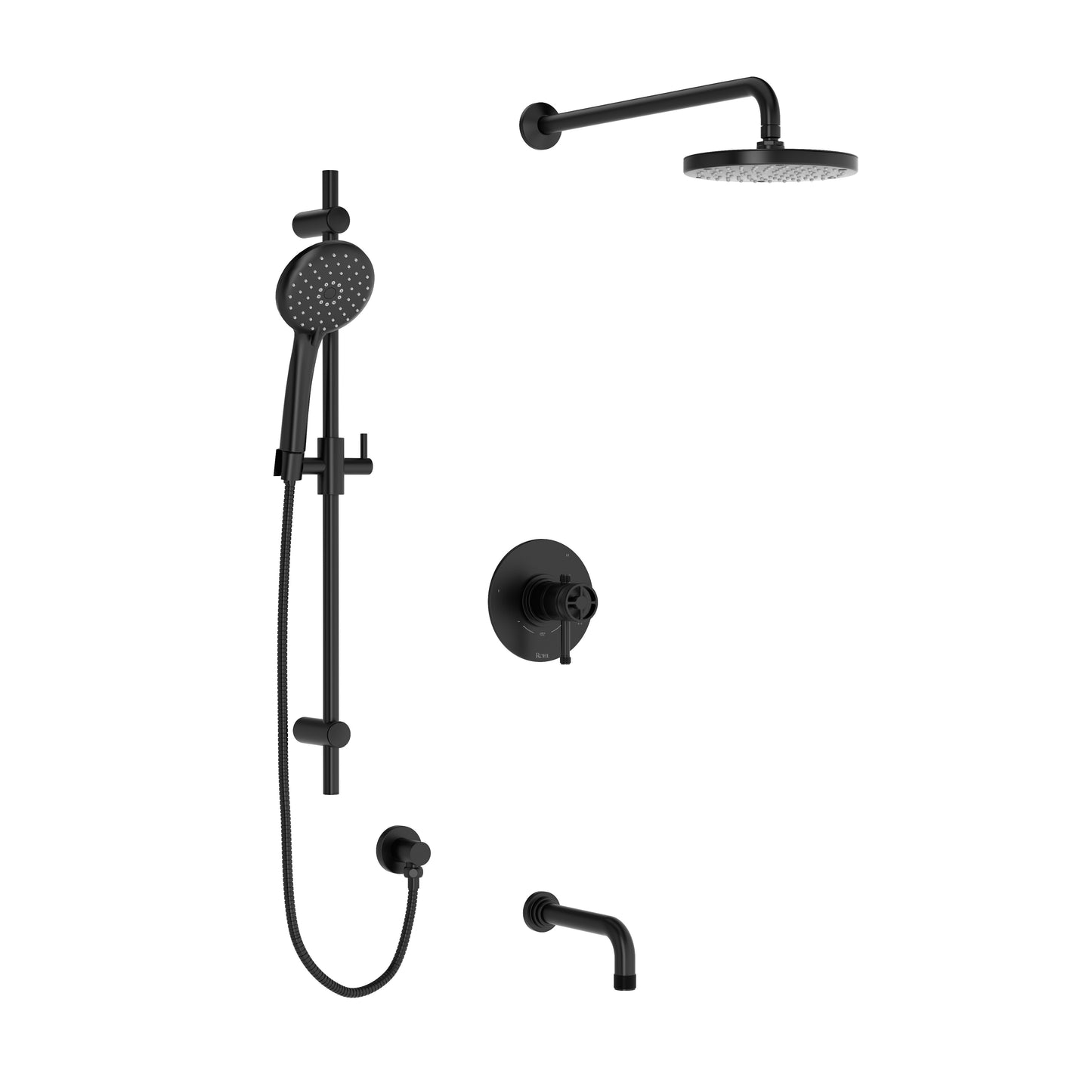 Rohl Campo Shower Kit 1345 Trim Only - TKIT1345CP