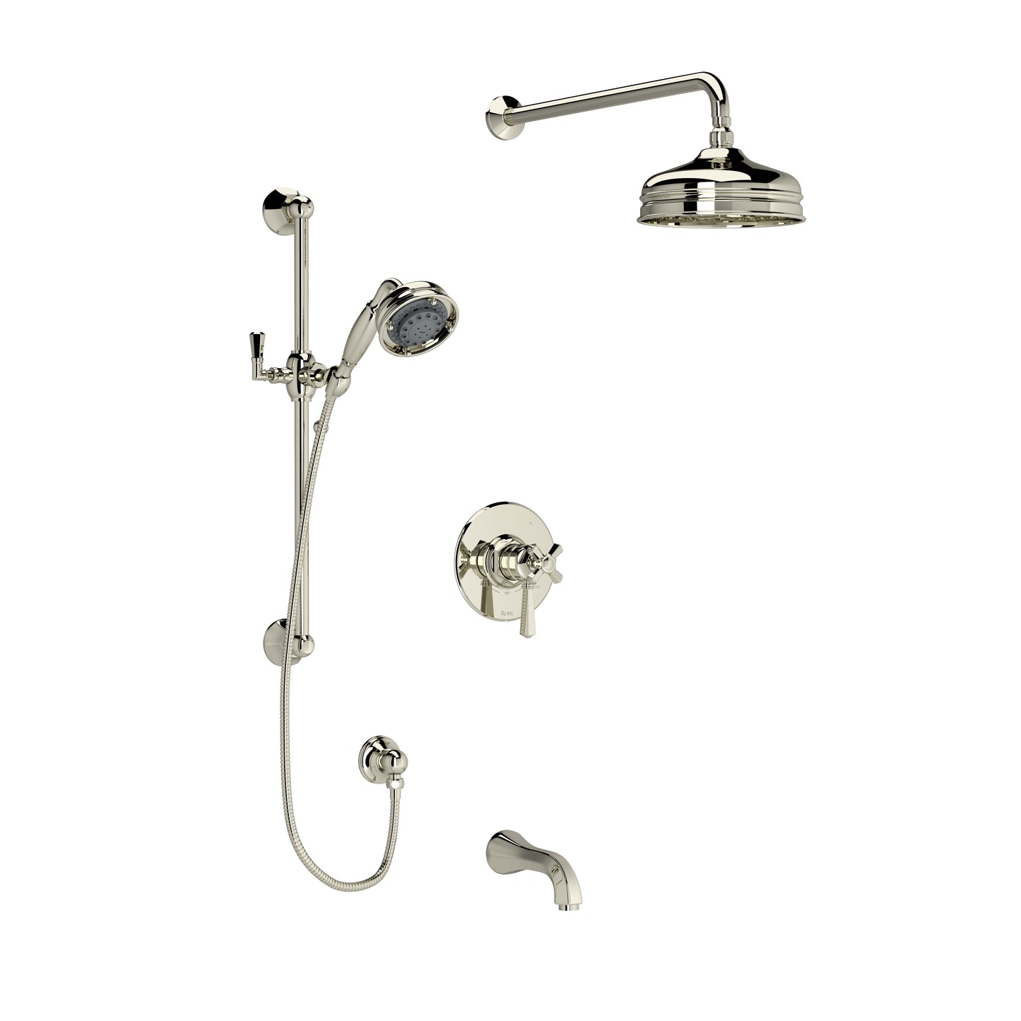 Ensemble de douche Rohl Palladian 1345, garniture seulement - TKIT1345PL