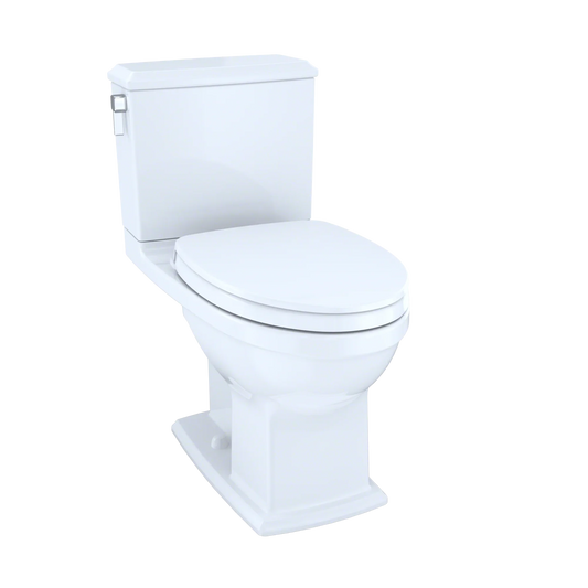 TOTO Connelly Two-Piece Toilet 1.28/0.8 GPF Elongated - Universal Height - Washlet+ Connection