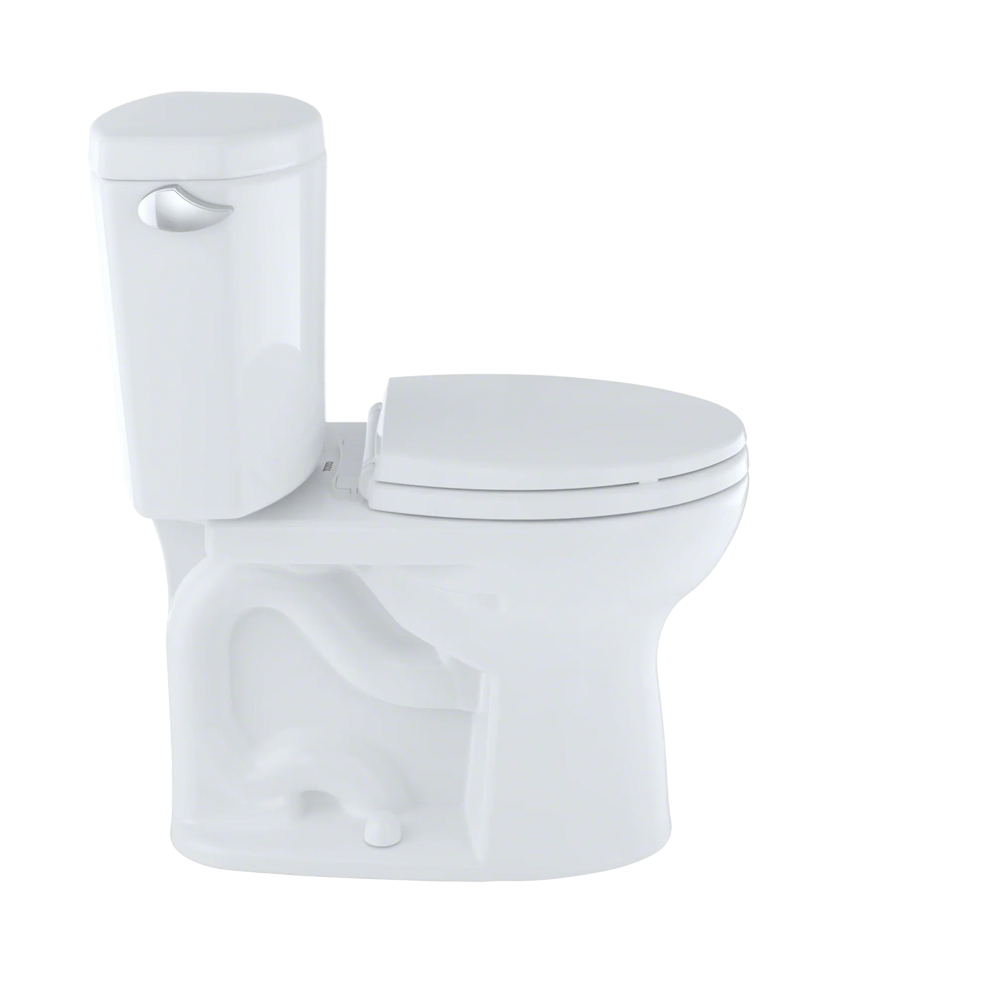 TOTO Drake II Two-piece Toilet -1.28 GPF- Round - Universal Height Less Seat