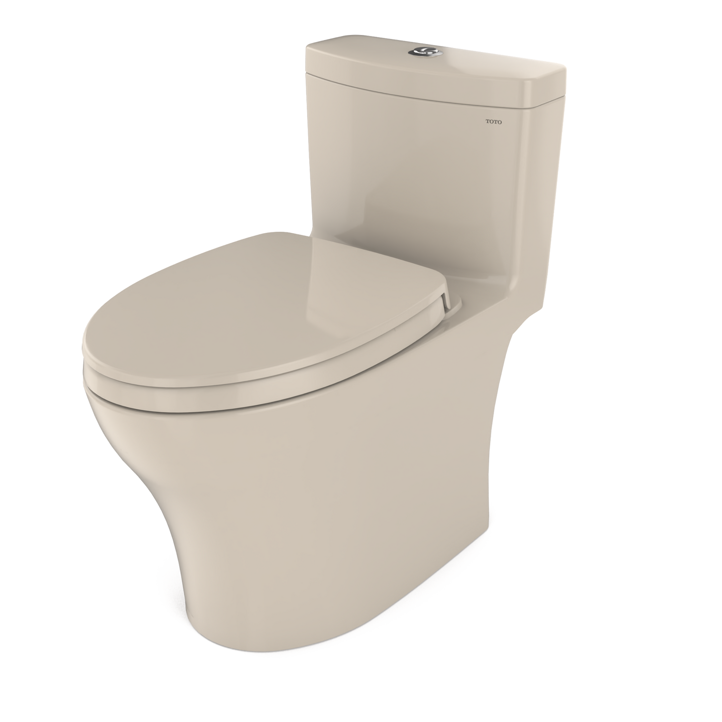 TOTO Aquia IV One-Piece Toilet - 1.28/0.9 GPF - Elongated - Universal Height - WASHLET+