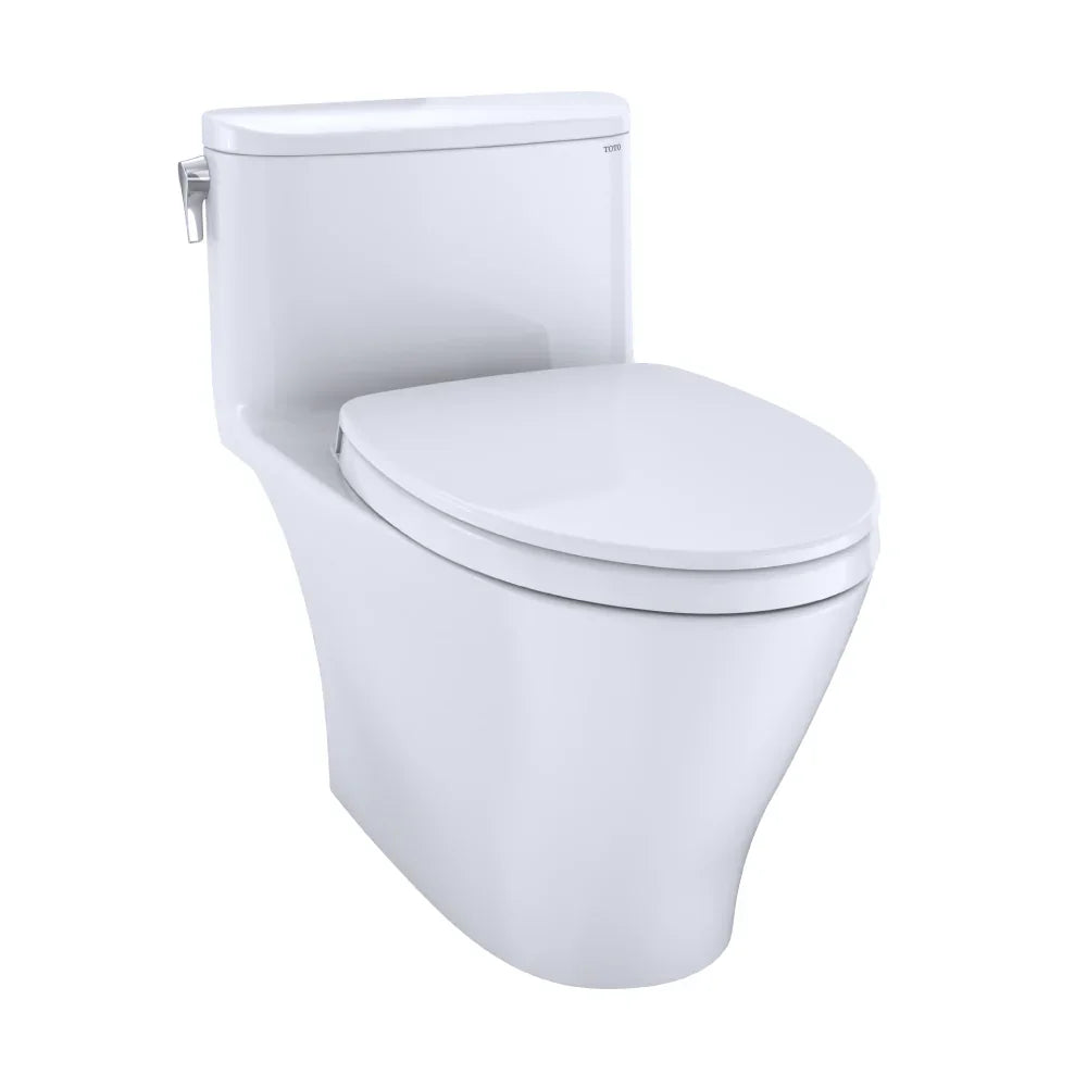 TOTO Nexus Elongated One-Piece Toilet, 1.28 GPF Universal Height, Washlet+ Connection