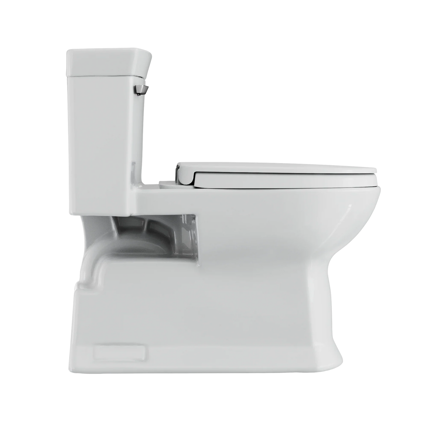 TOTO Soirée Elongated 1.28 GPF One-Piece Toilet, Universal Height, Washlet+ Connection