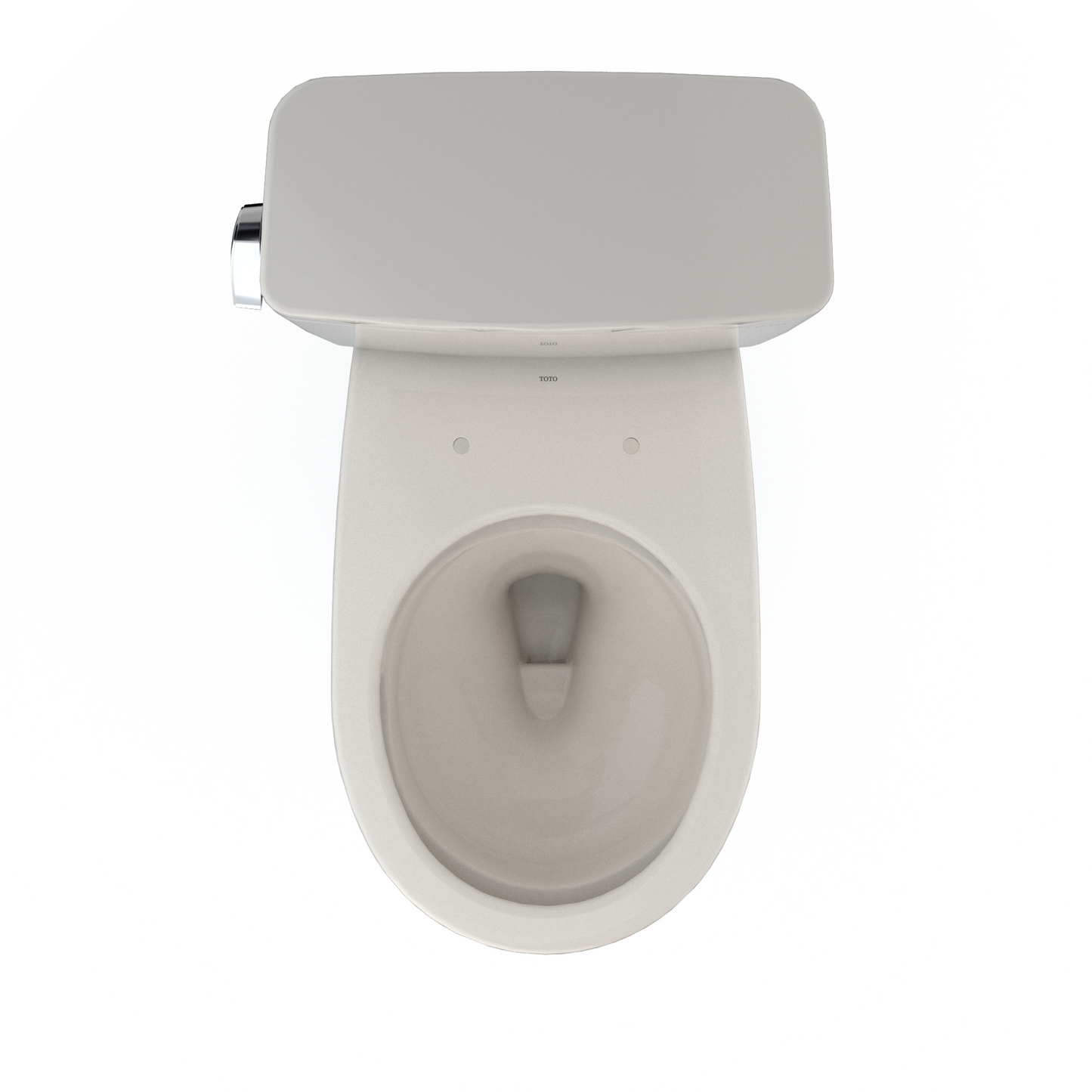 TOTO Drake Two-piece Toilet - 1.28 GPF - Round - Universal Height