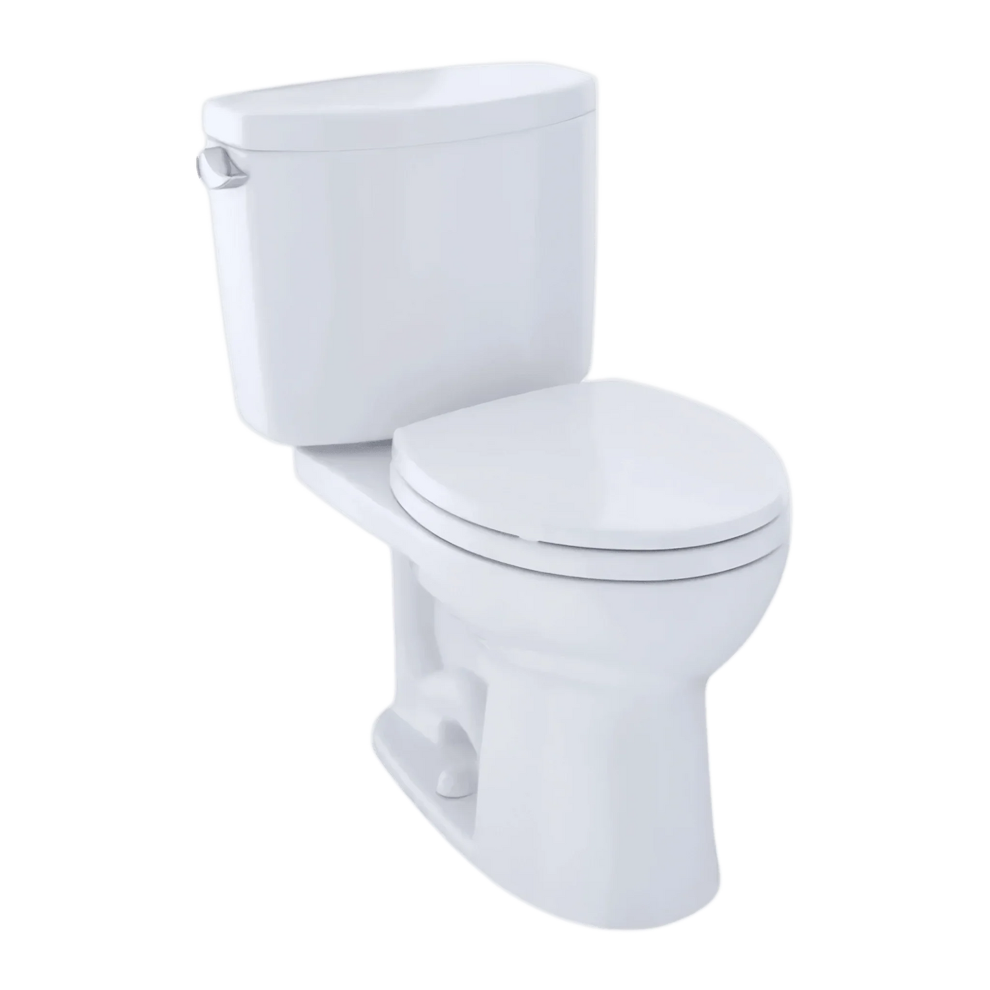 TOTO Drake II Two-piece Toilet -1.28 GPF- Round - Universal Height - Eunoia
