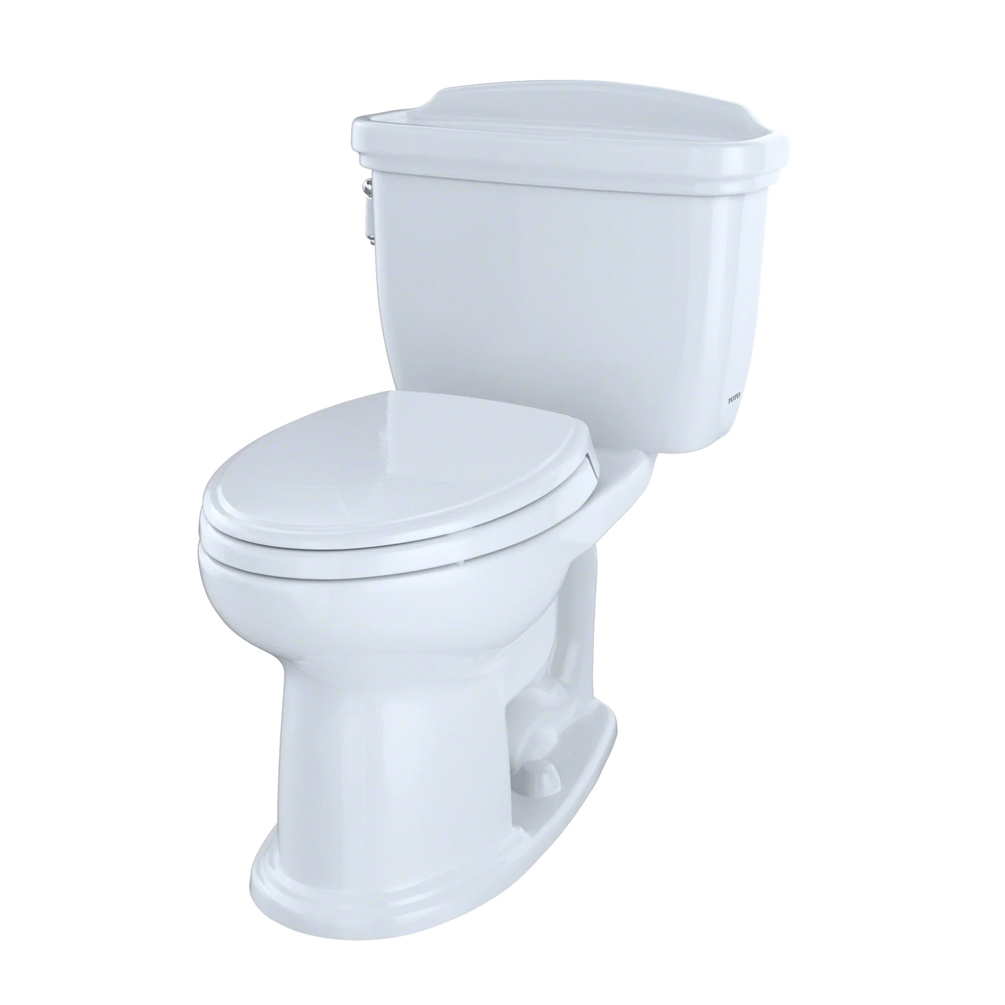 TOTO Eco Dartmouth Two-Piece Elongated Toilet 1.28 GPF - Universal Height Less Seat