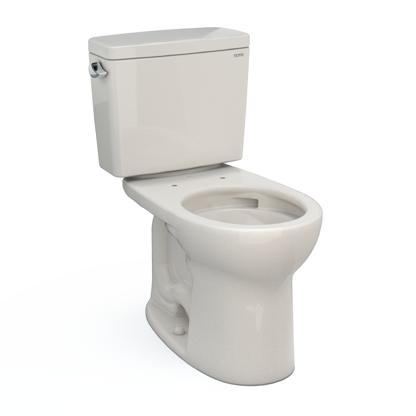 TOTO Drake Two-piece Toilet - 1.28 GPF - Round - Universal Height