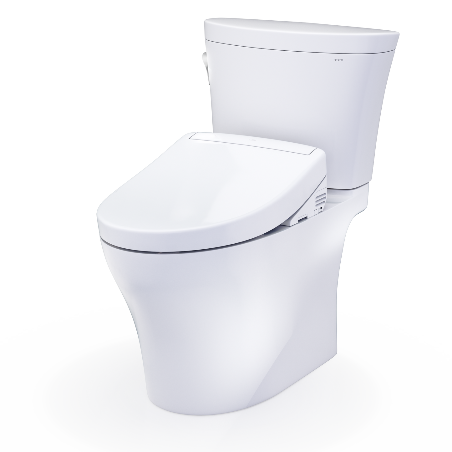 TOTO Aquia IV Arc Washlet+ S5 Two-Piece Toilet - 1.28 Gpf - Universal Height