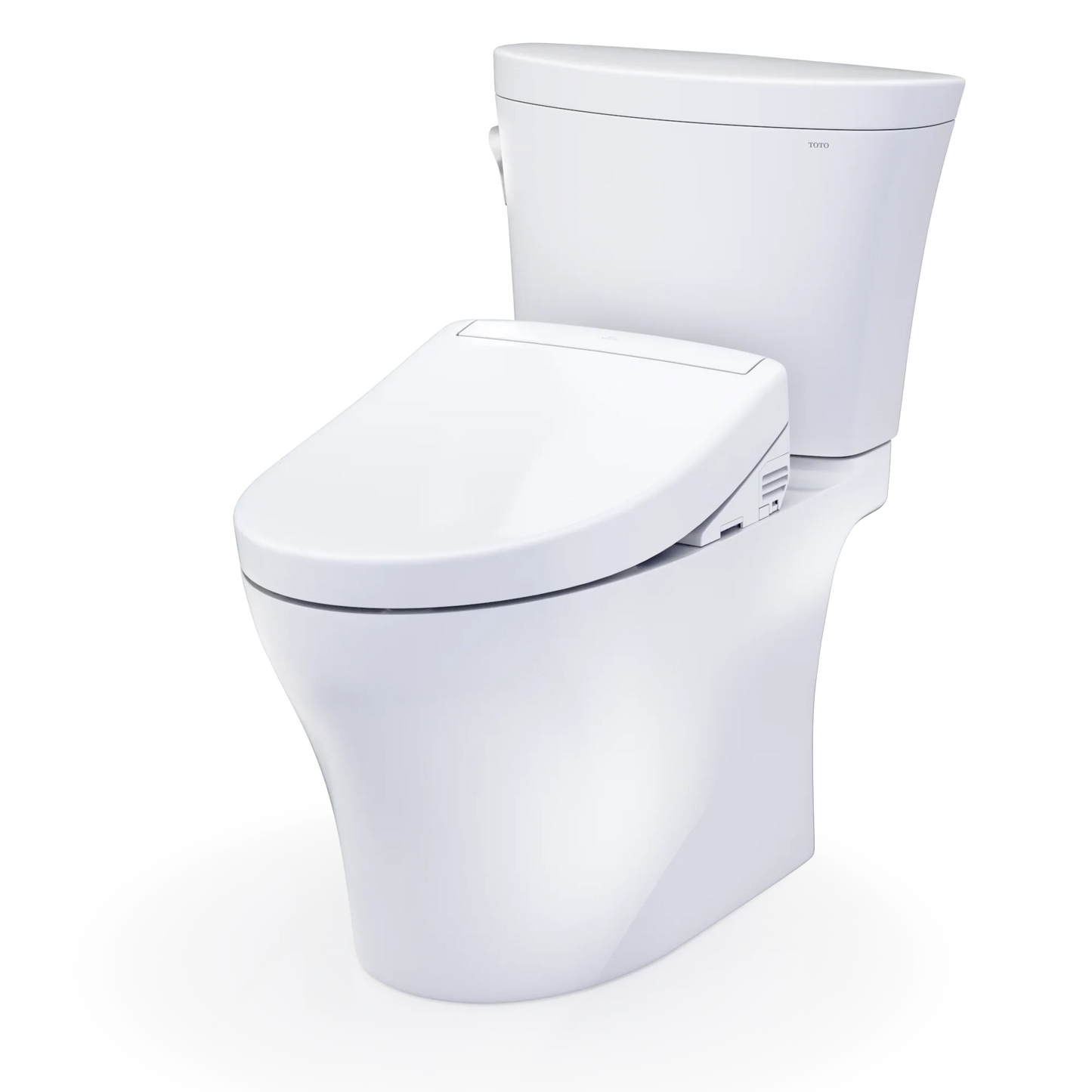 TOTO Aquia IV Arc Washlet+ S5 Two-Piece Toilet - 1.28|0.9 GPF - Universal Height