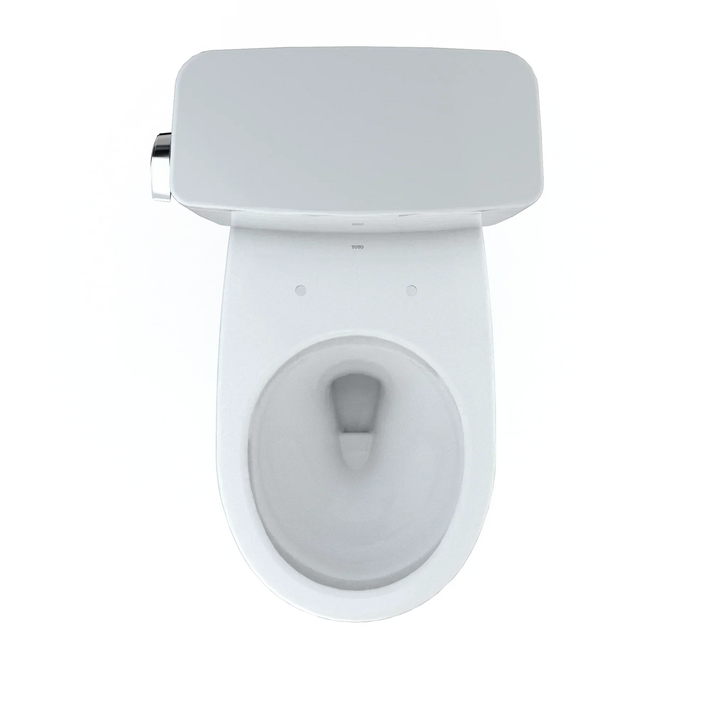 TOTO Drake Two-Piece Elongated Toilet With 10" Rough-In - Universal Height 1.28 GPF