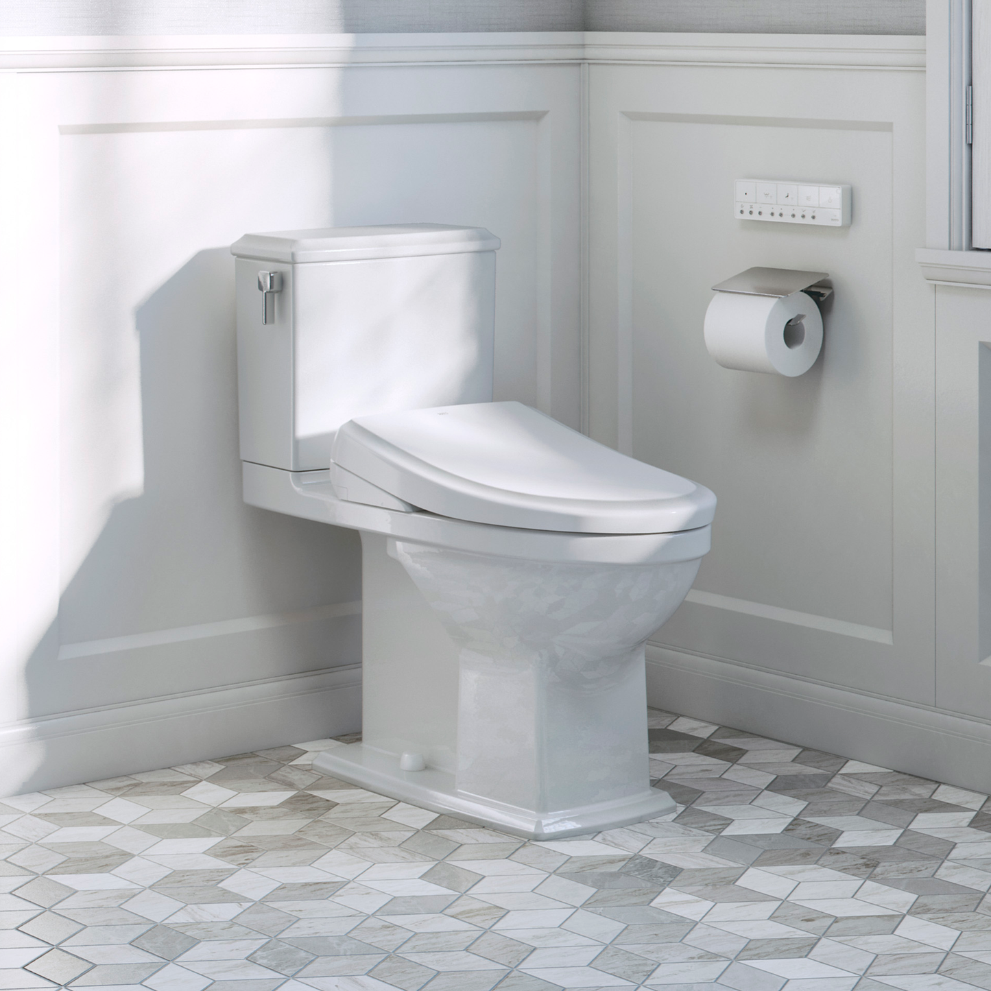 TOTO Washlet S7A - Classic - Elongated With Ewater+ Automatic Open/Close