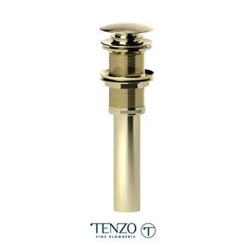 Tenzo Round Lavatory Drain Without Overflow DR-WOF-01-XX