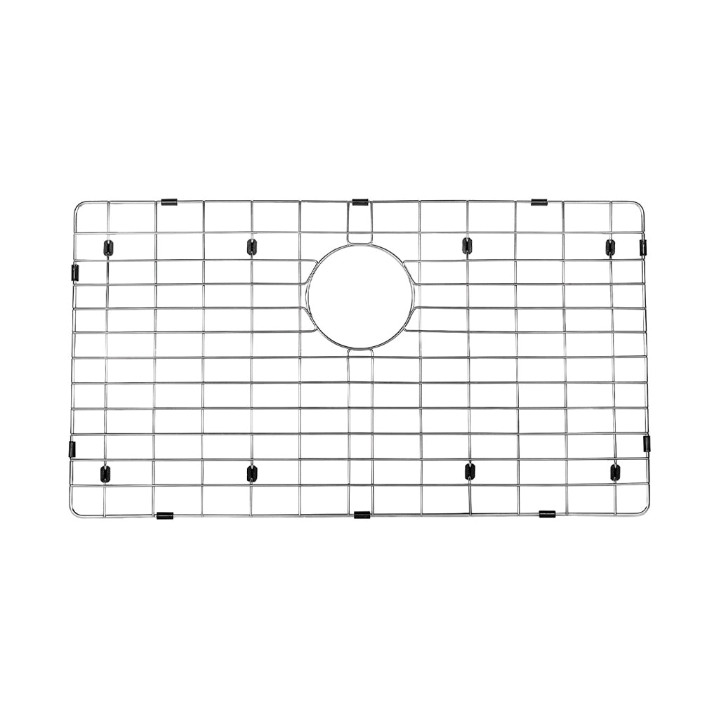 Évier de cuisine encastrable en acier inoxydable Vogt Enns de calibre 18 avec grille de fond - KS.3020.E18R-63