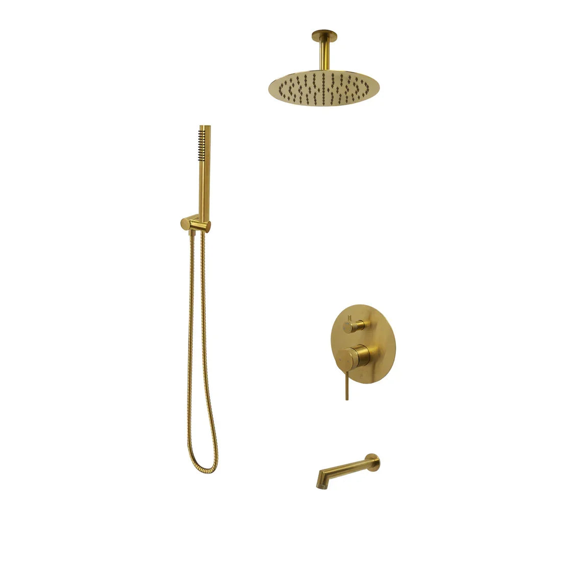 Kodaen Noho Three Way Pressure Balanced Shower System - Complete Kit With Rough-In