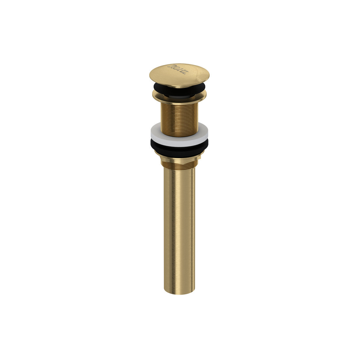 Rohl Lavatory Push Drain Without Overflow With 6 Inch Tailpiece - 5445