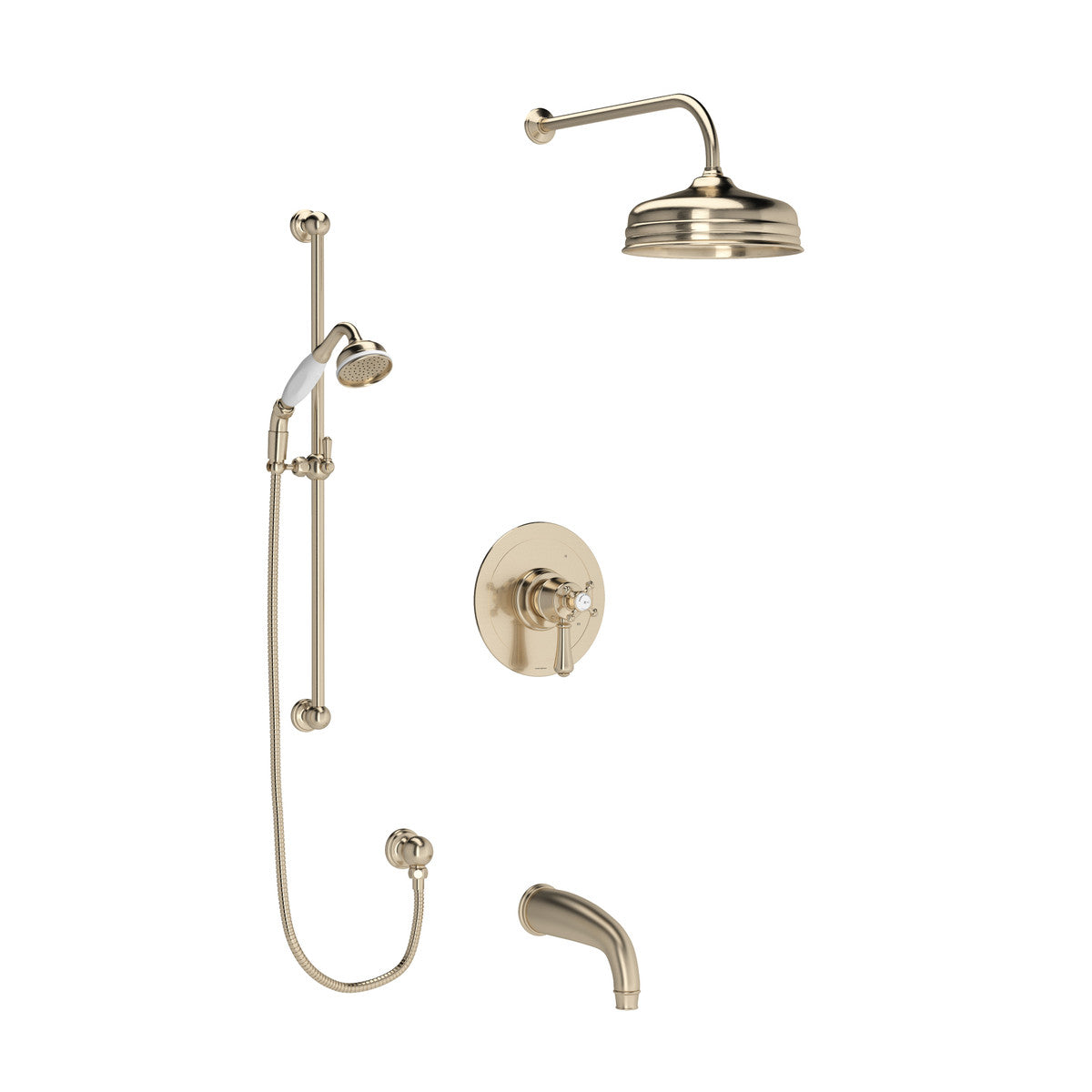 Perrin & Rowe Georgian Era Shower Kit 1345 Trim Only U.TKIT1345GR