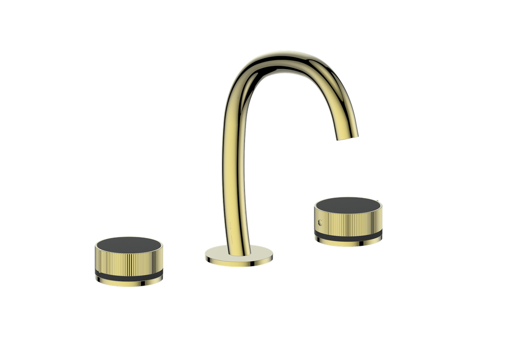 Vogt Mond 8" C.C. Lavatory Faucet With Pop-Up Drain - Moon Handle - BF.M1.1331