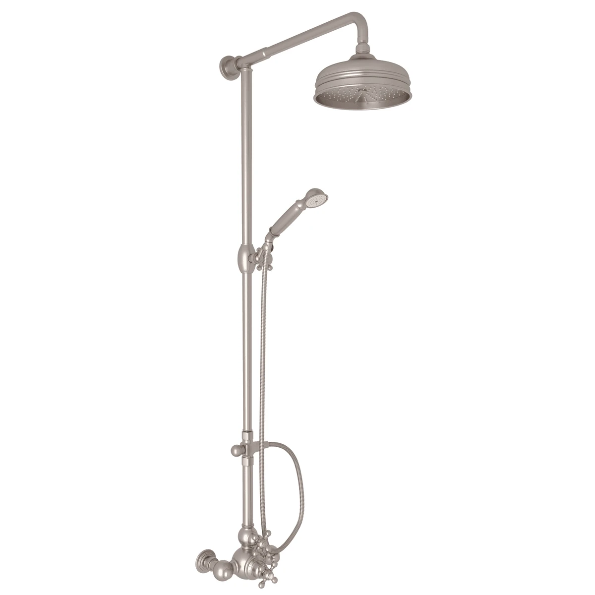 Rohl Arcana Exposed Therm Valve With Volume And Temperature Control, Cross Handles - AC407X