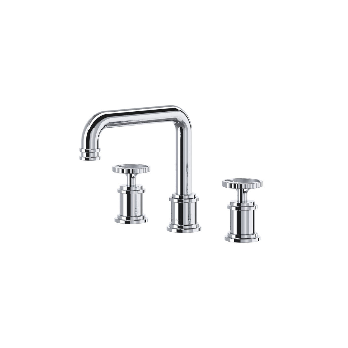 Perrin & Rowe Armstrong Widespread Lavatory Faucet With U-Spout - Wheel Handle