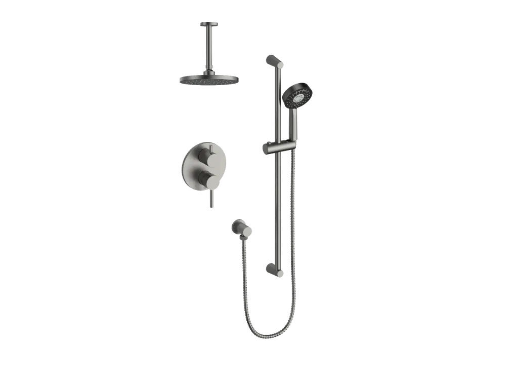 Vogt Wörgl 2-Way Pressure Balanced Shower System With Rough-In Valve - SET.OR.210.210
