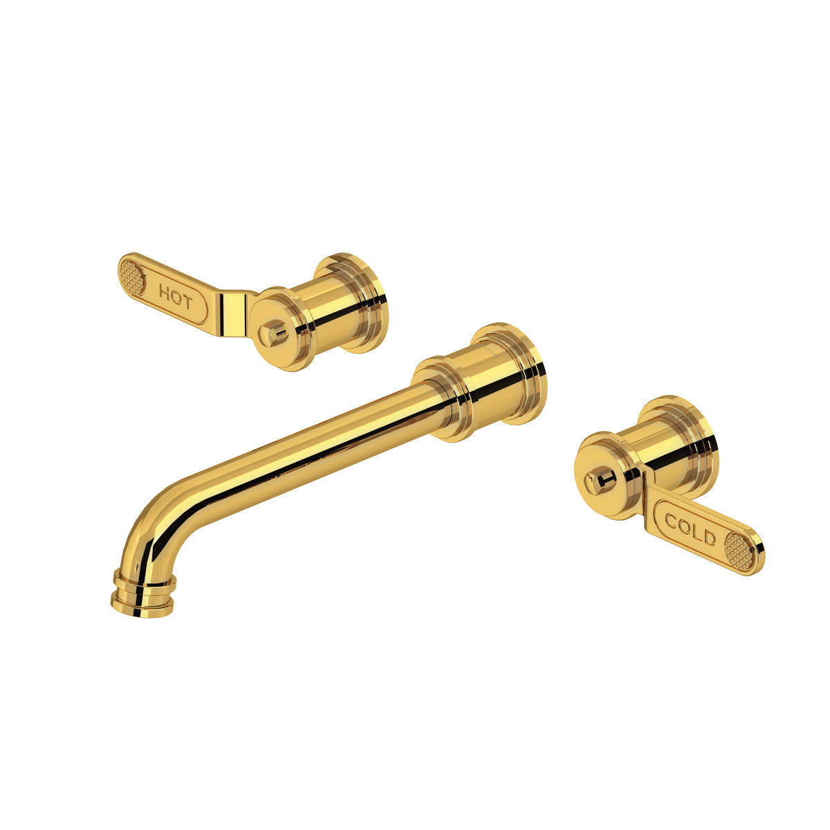 Perrin & Rowe Armstrong Wall Mount Lavatory Faucet Trim Only - Lever Handle