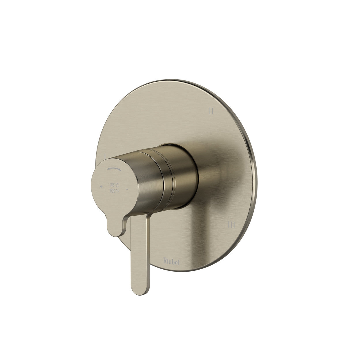 Riobel Nibi 1/2" Therm & Pressure Balance Trim With 5 Functions (Share) - TNB45