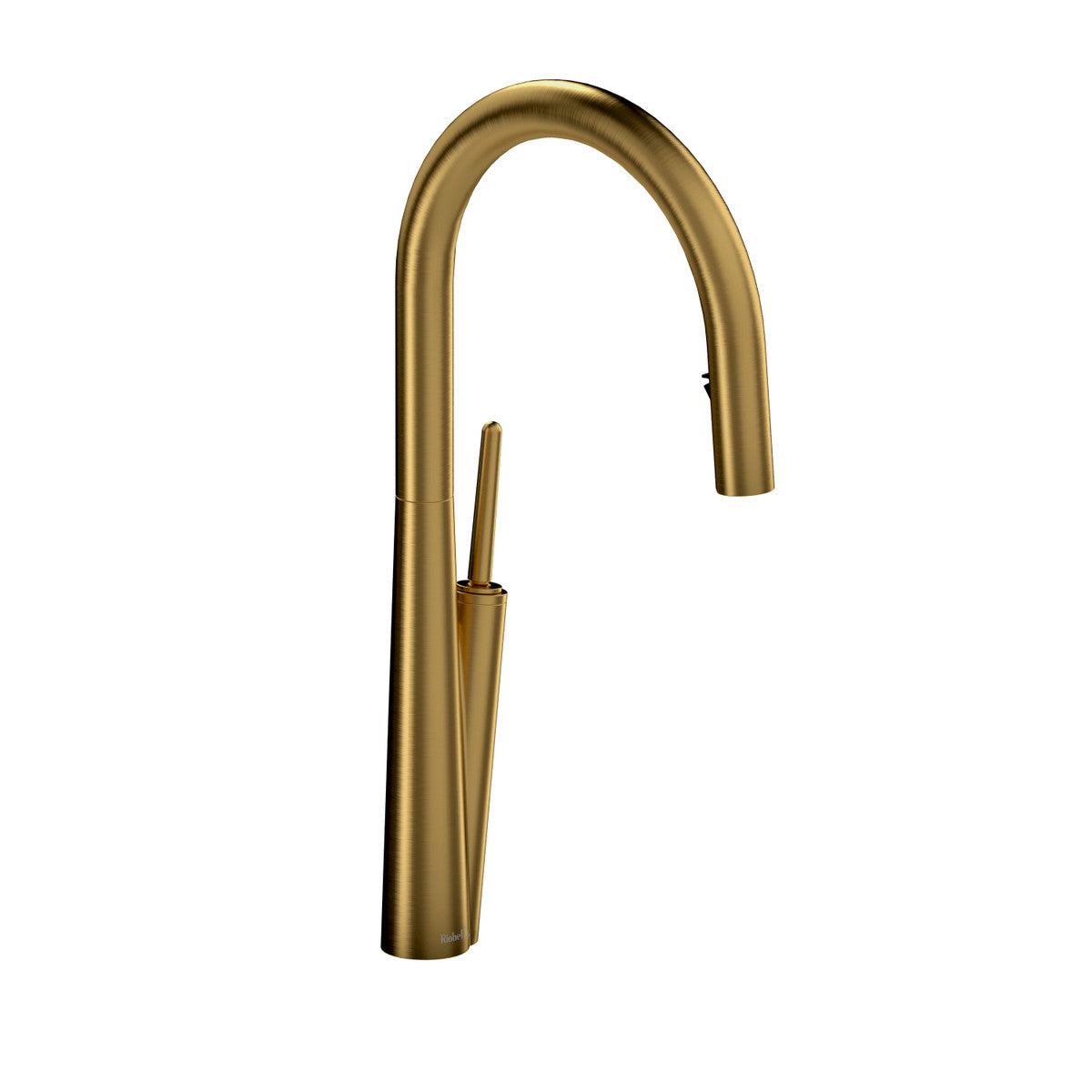 Riobel Solstice faucet, Pull-down kitchen faucet, Boomerang spray kitchen tap, Modern kitchen faucet