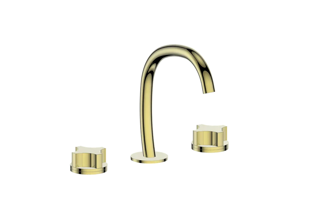 Vogt Mond 8" C.C. Lavatory Faucet With Pop-Up Drain - Crescent Handle - BF.M2.1331