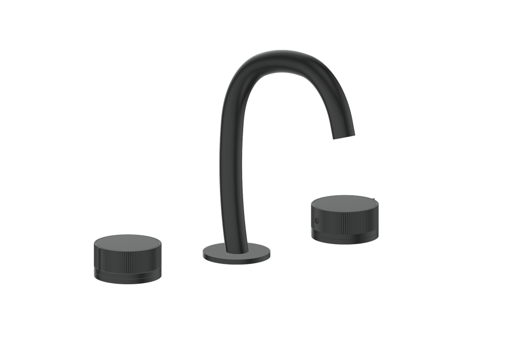 Vogt Mond 8" C.C. Lavatory Faucet With Pop-Up Drain - Moon Handle - BF.M1.1331
