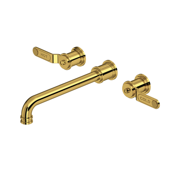 Perrin & Rowe Armstrong Wall Mount Tub Filler Trim Lever Handles