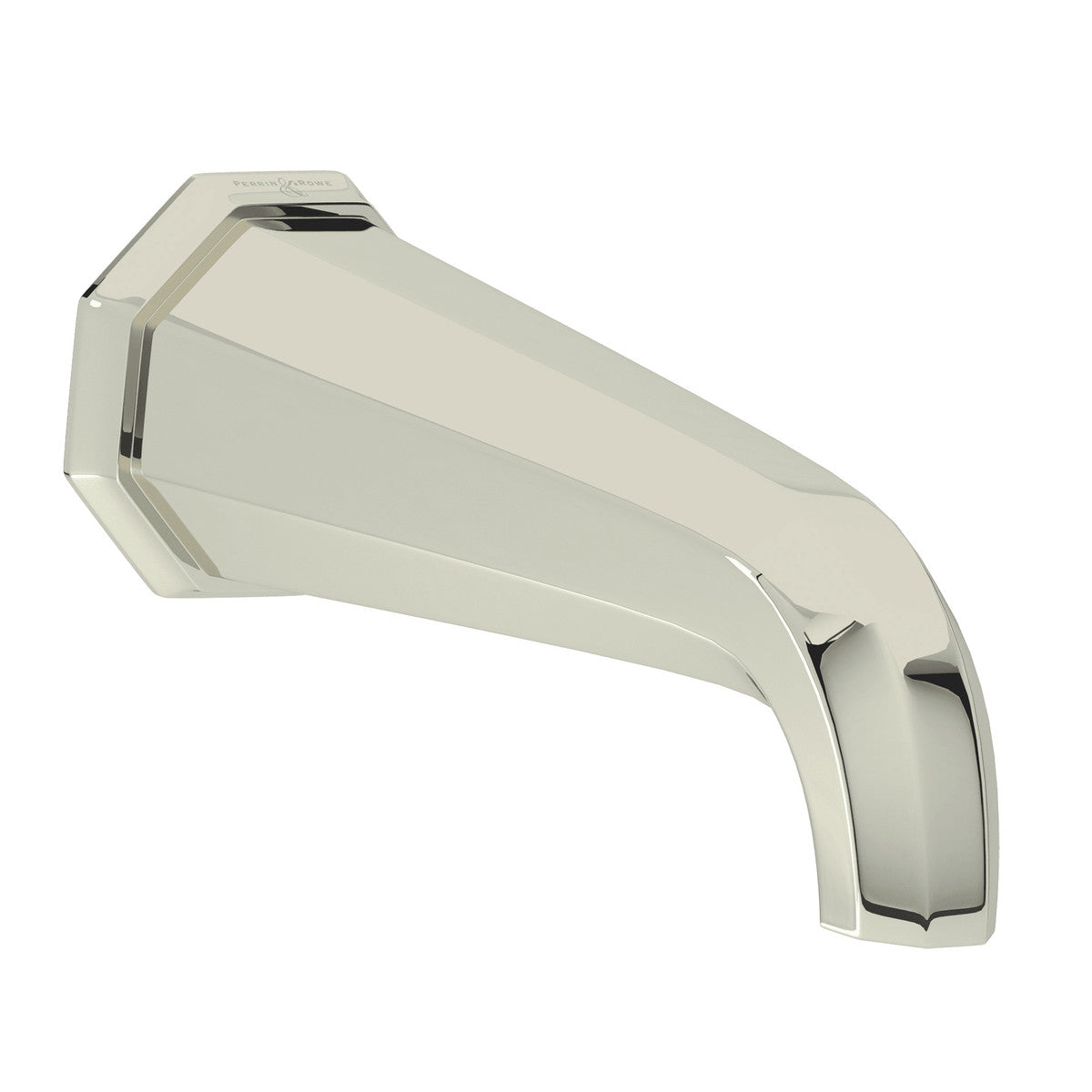 Perrin & Rowe Deco 7 Inch Wall Mount Bathtub Spout