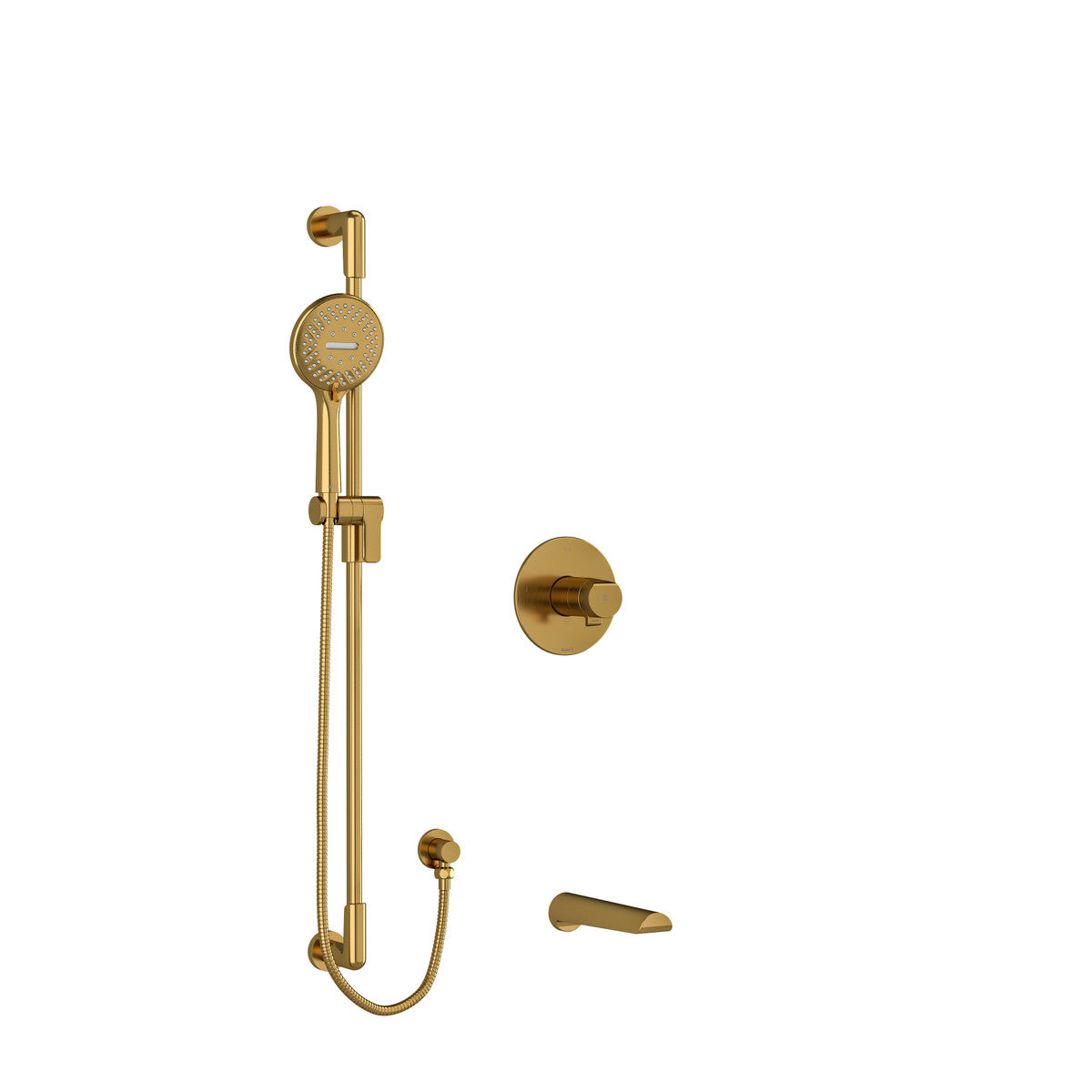 Riobel Parabola Shower Kit 1244 Trim Only - TKIT1244PB