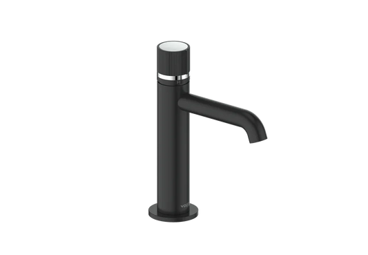 Vogt Mond Single Hole Lavatory Faucet with Pop-Up Drain in Matte Black