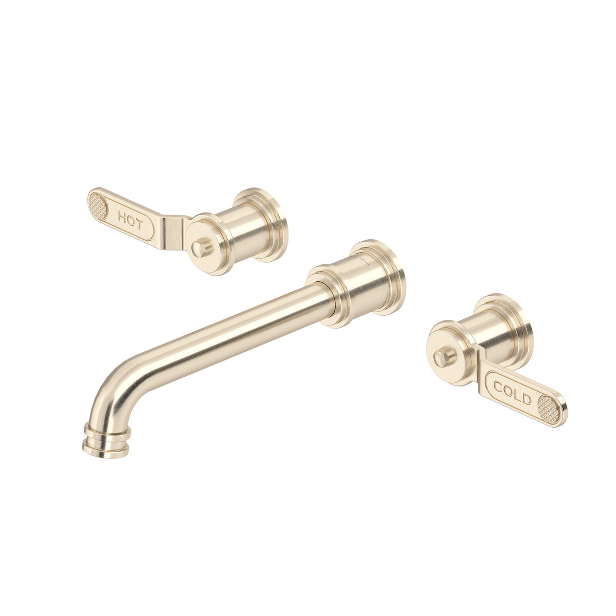 Perrin & Rowe Armstrong Wall Mount Lavatory Faucet Trim Only - Lever Handle